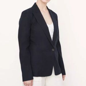VINCE Wool-Blend Single-Breasted Blazer Size 8